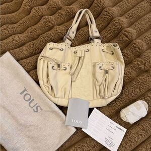 Tous Beige Women's Shoulder Bag